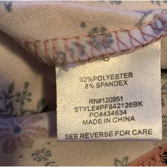 Pink Rose Tunic Trapeze Dress Small Women Dark Pink Floral Bell Sleeves Y2KStyle - Picture 8 of 13